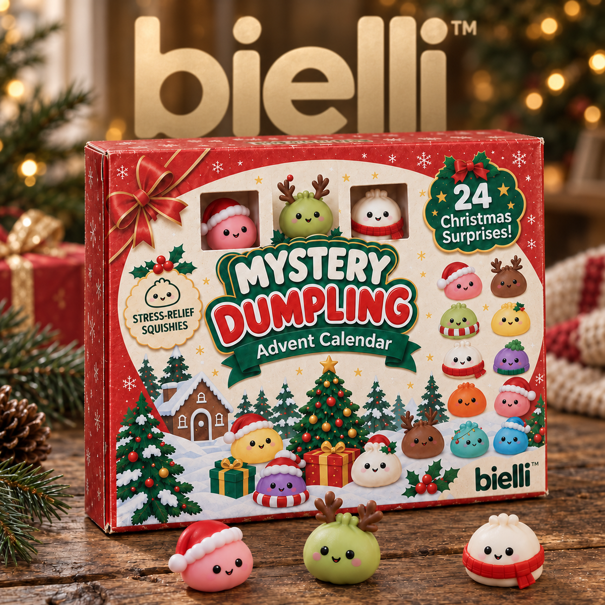 Bielli Squishy Advent Calendar
