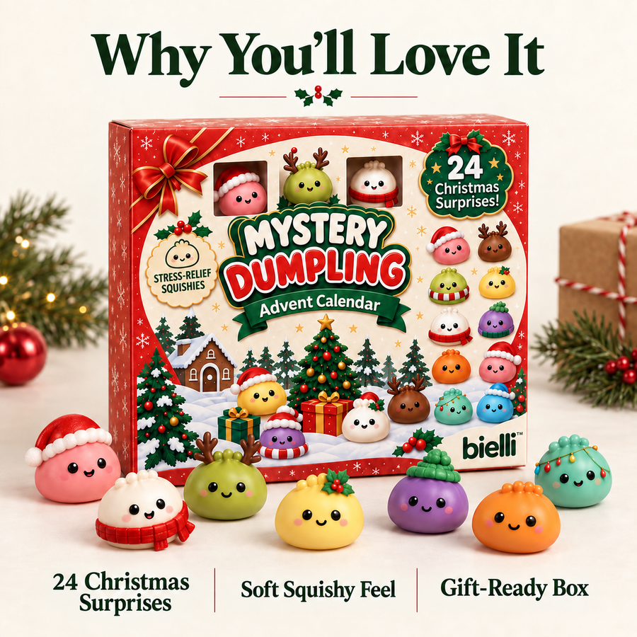 Bielli Mystery Dumpling holiday calendar